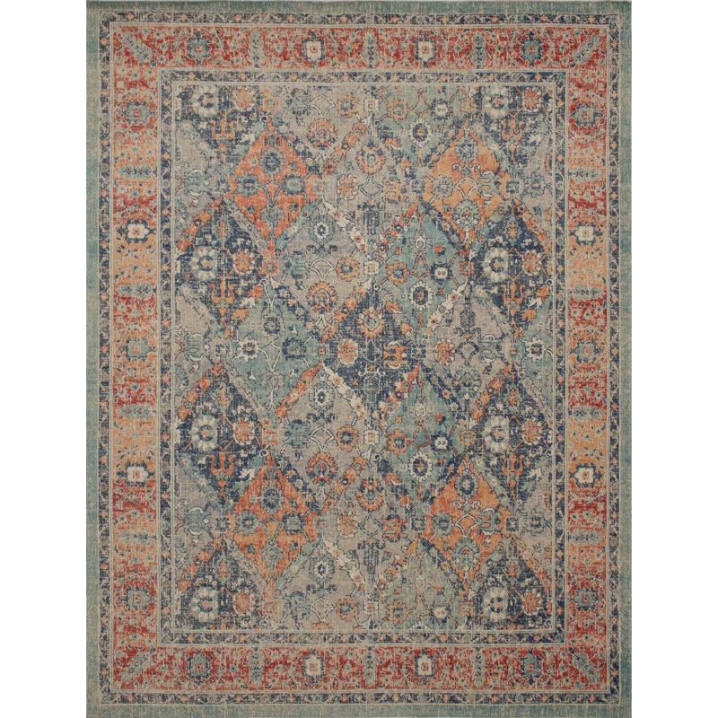 Shantae Oriental Indoor Rug, Rectangle 5'3" x 7'6"