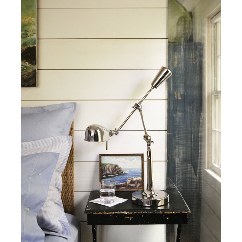 Ralph Lauren '67 Boom Arm Desk Lamp, Polished Nickel
