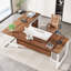 Bureau de direction en L avec armoire de rangement Trisca-171264811