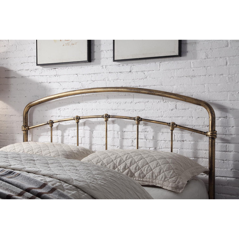 Alto Metal Bed, Kingsize (5'), Antique Bronze