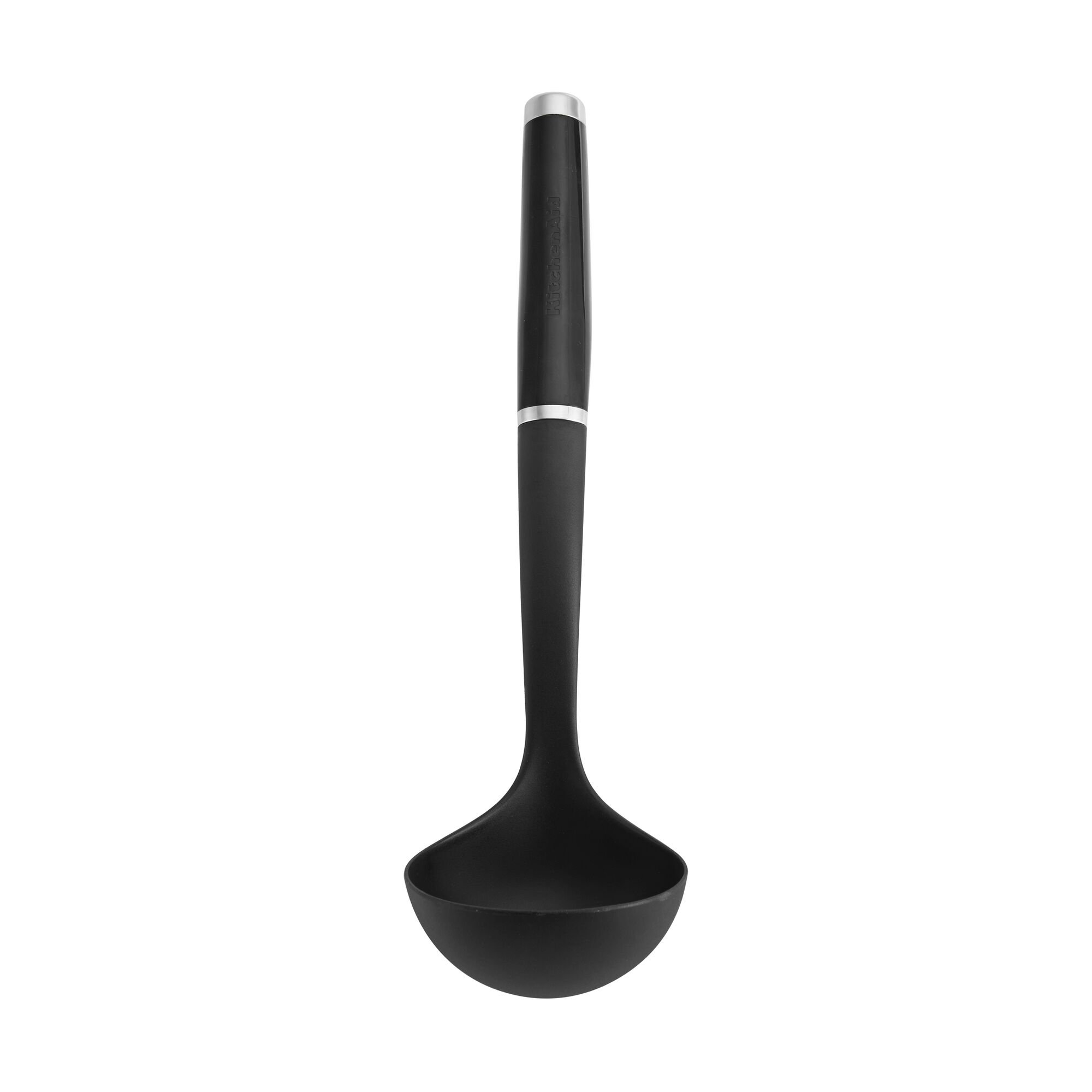 KitchenAid Silicone Tipped Stainless Steel Tongs, 10.26 Inch, Black
