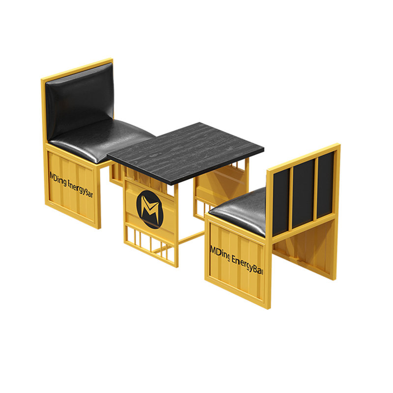 Ensemble de salle à manger rectangulaire l 23,7 po, Jaune, H 29,6 po x L 31,5 po x l 23,7 po