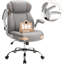 Office Chair for Home, Ergonomic Desk Chair with Flip-Up Armrest Swivel Chair High Back Wide Seat-555836560