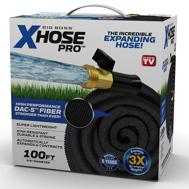 As Seen On TV Hydrosteel Pro 3 Layer Garden Hose, 100-ft