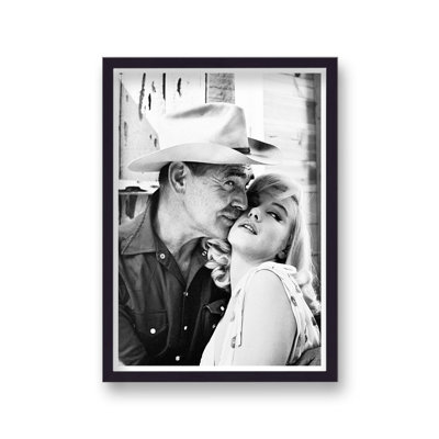 Marilyn Monroe Clark Gable The Misfits 1 - Single Picture Frame Print