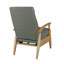 Modern Reclining Lounge Chair - Adjustable Backrest With Frame - Contemporary Living Room Accent-1735322728-1735322734