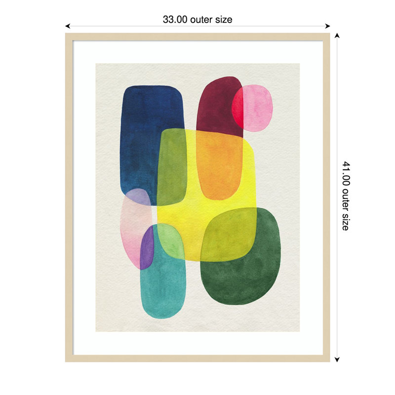 «Sunlit Spectrum II» par Grace Popp, impression sur bois encadrée, H 41 po x l 33 po