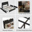 Cadre de lit avec tête de lit ergonomique, cadre de lit plateforme avec prises et chargeur, cadre de lit en métal avec tablette de rangement, silencieux, aucun sommier nécessaire-1948991494-1948991495