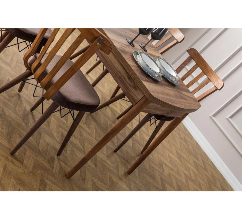 Ensemble de table et chaises de salle à manger extensible, 5 pièces: table, 4 chaises