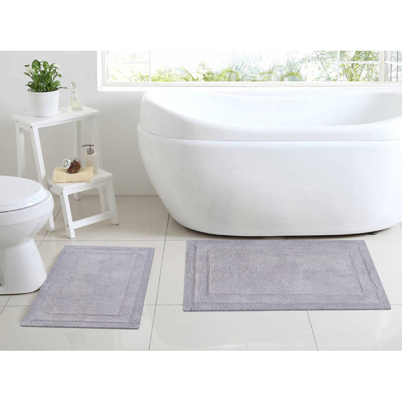 Tapis pour salle de bain Pompéi, Gris
