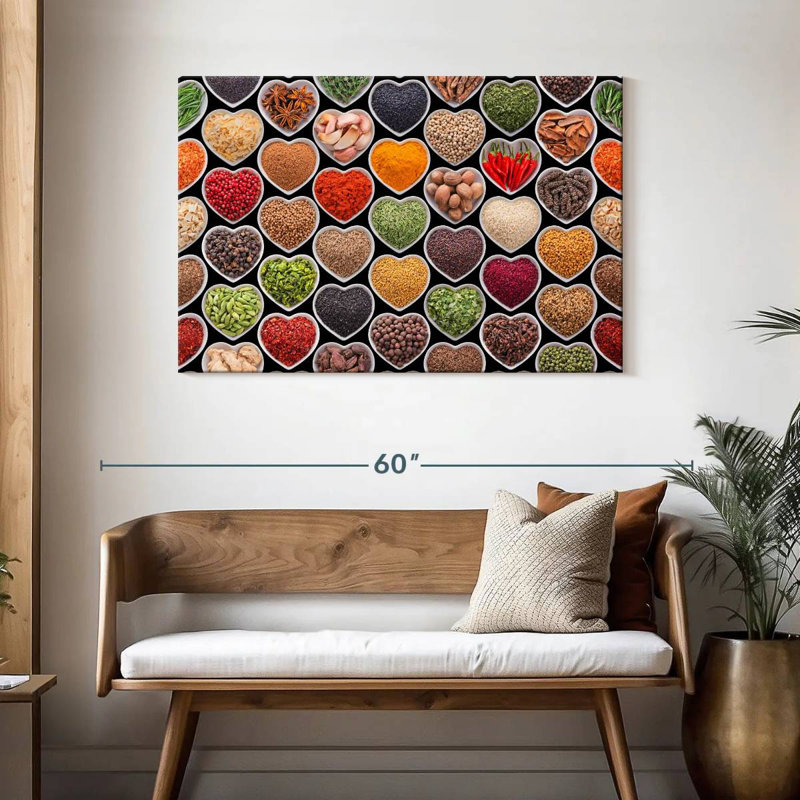 Collection Yarlin Heart Spice, H 30 po x l 45 po