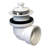 Sch. 40 PVC 1-1/2" Twist & Close Bathtub Drain Trim-37150079
