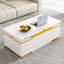 Ensemble de tables basses pliantes multifonctionnelles avec tabourets de rangement-1981967187