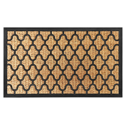 Petulia Non-Slip Trellis Outdoor Doormat