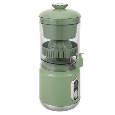Easy To Clean Electric Citrus Juicer Large Volume With Easy Pour Spout, 20oz For Oranges, Lemons, Limes, Grapefruits,green
