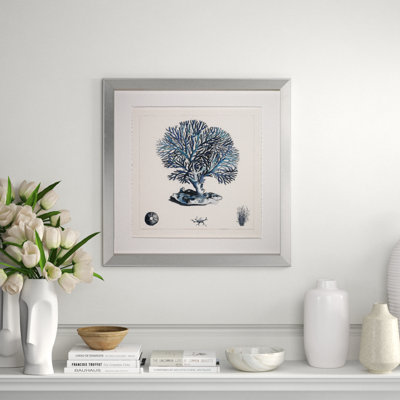 Blue Coral III - impression encadrée