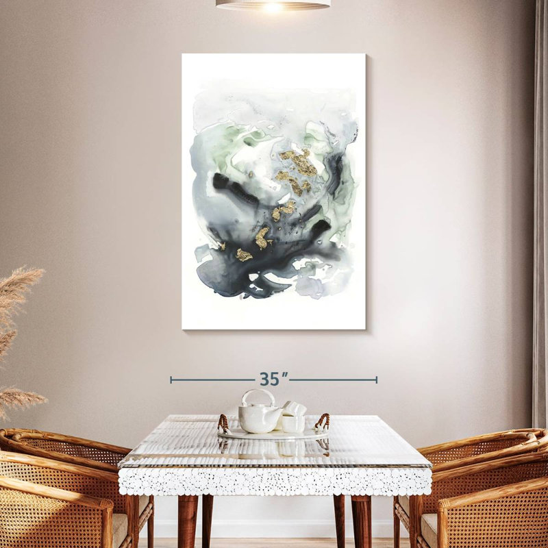 Avery Abstract Archipelago I, 48" H x 32" W
