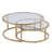 Evie Glass Top Nesting Coffee Table