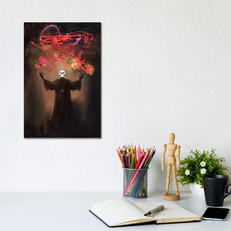 Devils Generation by Frank Frazetta - Print on Canvas, Wrapped Canvas, 30.48 cm H x 45.72 cm W