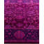Tapis unique noué à la main Fine Vibrance - rose, 6 pi 0 po x 9 pi 1 po