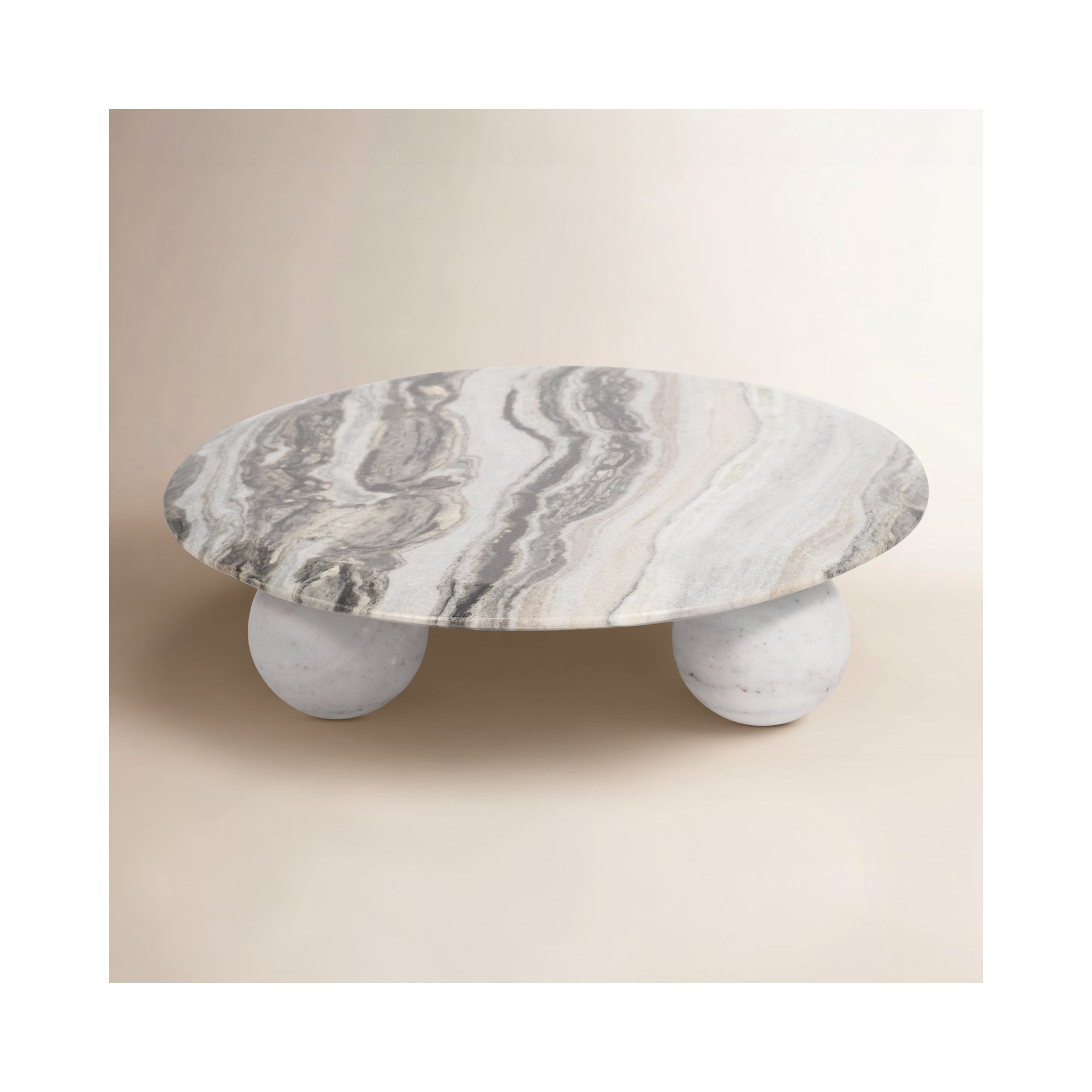 Sandra Marbleized Decorative Plate