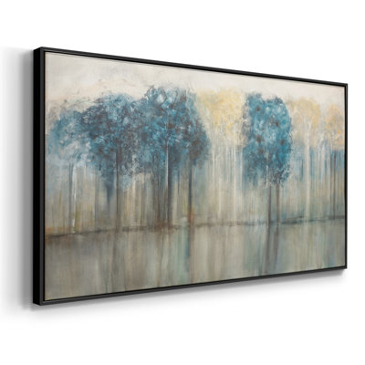 Tree Line- Framed Gallery Wrapped Canvas -Ready to Hang