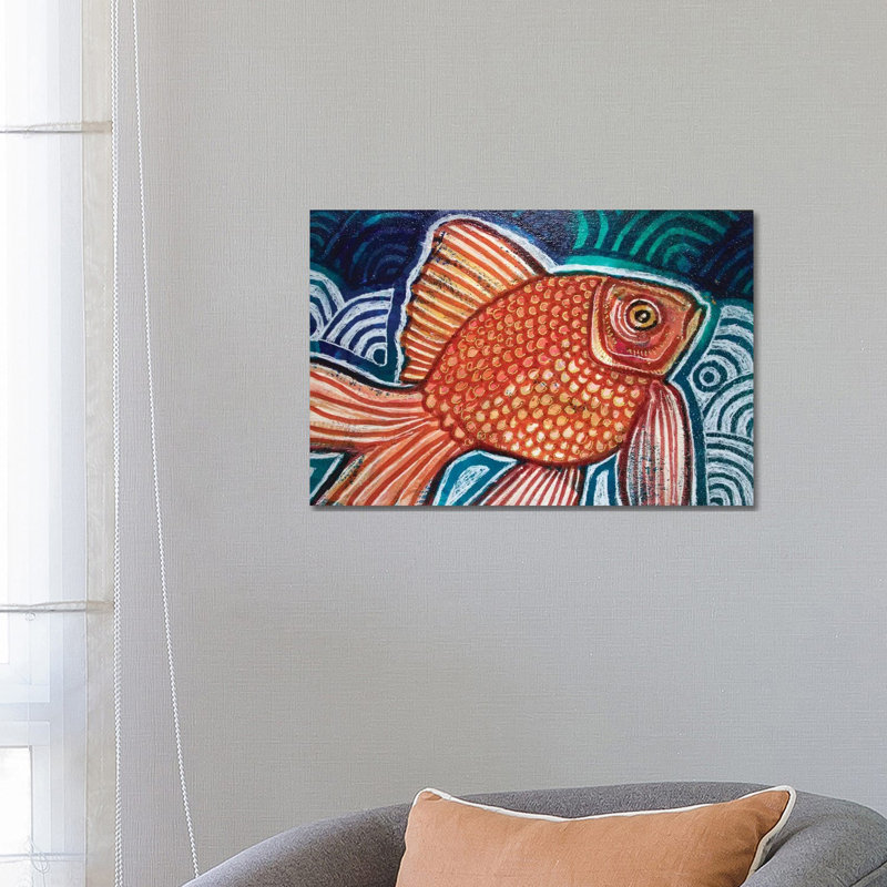 Little Fish 1 Piece Wrapped Canvas Wall Art, 66.04 cm H x 45.72 cm W x 1.91 cm D