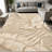1PC Neutral Beige Tropical Palm Leaf Embossed Botanical Print area rugs for Living Room, Soft and Comfortable, Suitable for all seasons, easy-to-maintain, machine washable Indoor floor mat, Under Table Farmhouse suitable for dining table, bedroom,-129886261