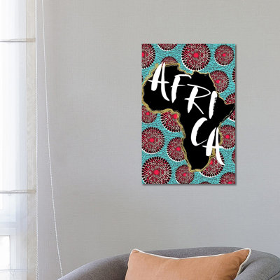 Carte afro X par Nikki chu-impression