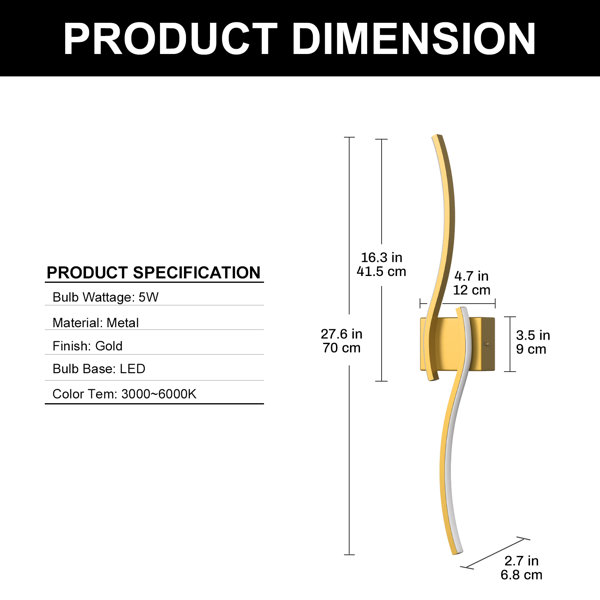 Dimensions du produit