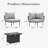 Outdoor Patio Woven Rope Wicker Modular 9 Pieces Sectional Set With Fire Pit Table And Cushions-106603956