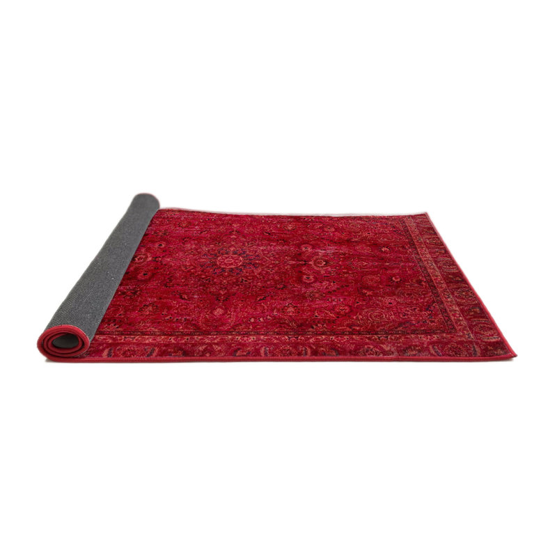 Abstract Indoor Rug, Round 7'