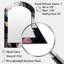 Marbre noir doré Marble Splash II - grand miroir asymétrique en marbre, décor de miroir mural unique arche moderne, impression d'art en métal-62106824