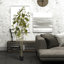 Cotinus Coggygria artificiel en pot vert-23267587