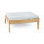 Ashland Outdoor Teak Ottoman with Cushion-737309765-745062072-745062021