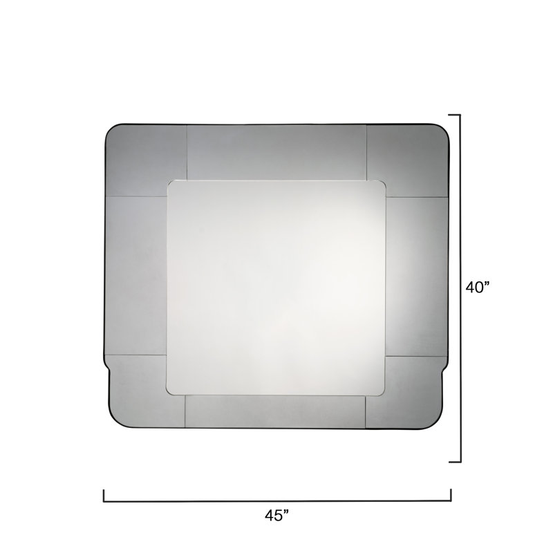 Elemental Rectangle Iron Mirror
