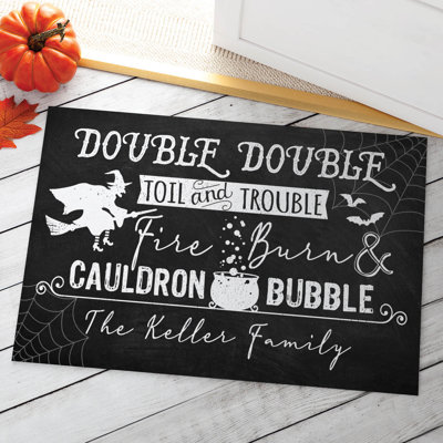 Non-Slip Halloween Doormat