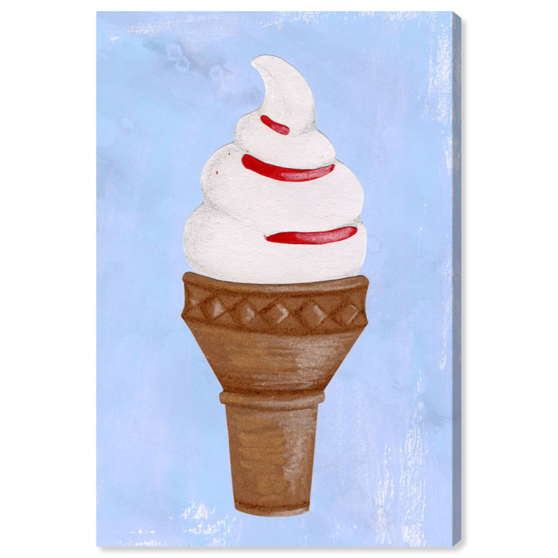 Art sur toile vanille crème Eason, H 24 po x l 16 po x P 1,5 po
