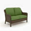 Coussin de remplacement pour causeuse d'extérieur Sunbrella-1672706204