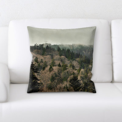 Microsuede Reversible Throw Pillow