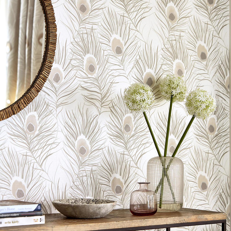 Orlena Wallpaper, Pearl