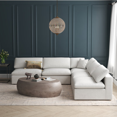 Burrows Upholstered L-Shaped Sectional Reversible