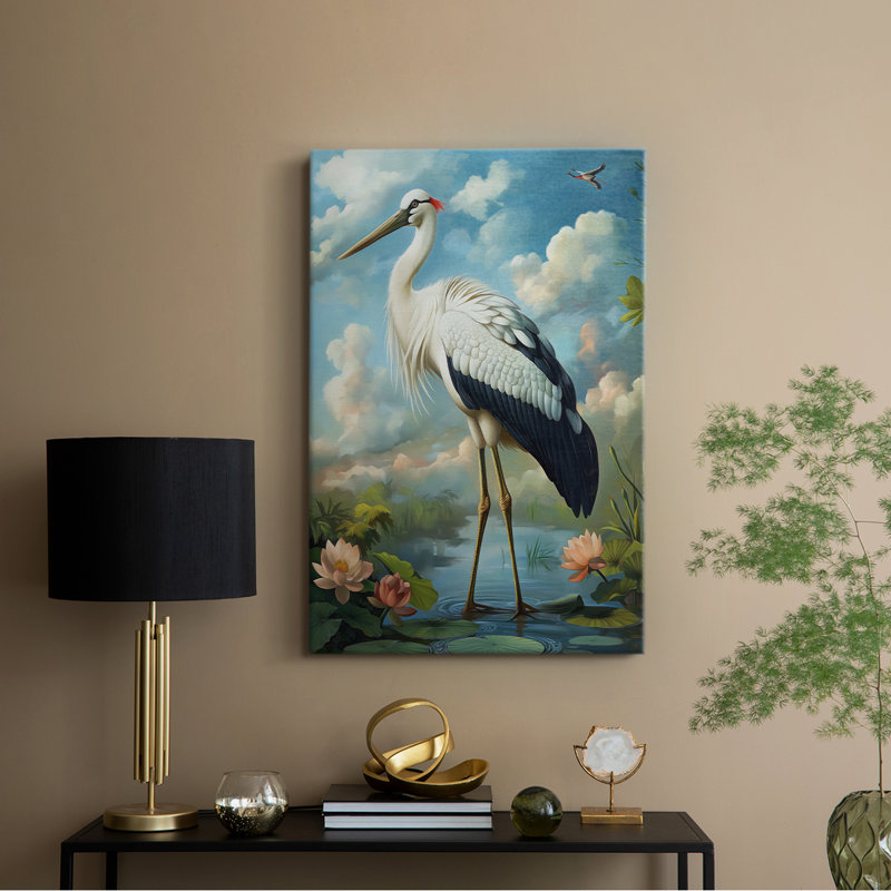 ANIMAUX série CX - Toile tendue avec châssis de qualité supérieure - Prêt à être accroché, H 60 po x l 40 po