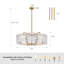 Lustre tambour 8 lumières avec verre texturé Friedhardt-1428983851-1429175401