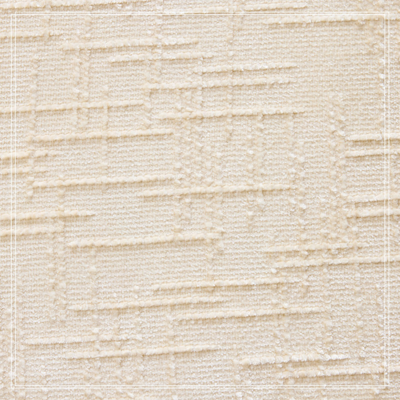 Chenille L-shaped compressed sofa, Beige Chenille
