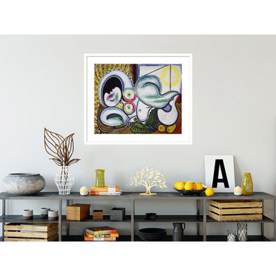 (Nu inclinable) par Pablo Picasso, impression giclée sur cadre