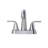 Centerset 2-handle Bathroom Faucet with Drain Assembly-97804583