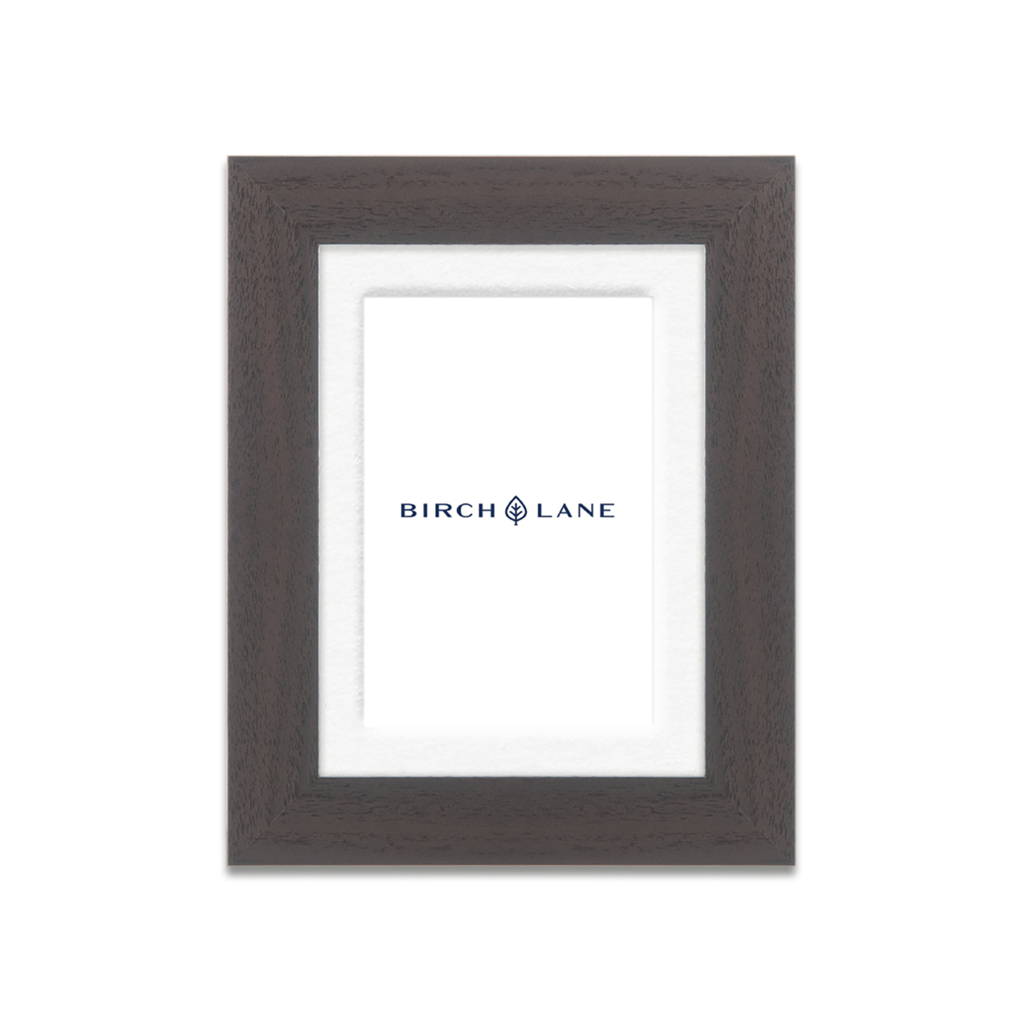 Arkhurst Wood Picture Frame with Mat, 8" x 10", Dark Walnut, 4" x 6"
