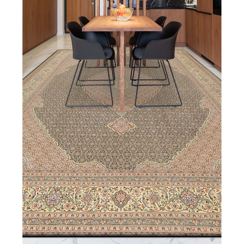 Hand Knotted Wool Oriental Indoor Rug