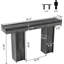 Canapé 54 po à console étroite avec rangement dissimulé au dos-989425062